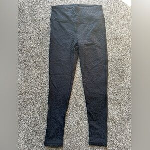 Mono B Black Leopard Jacquard Leggings